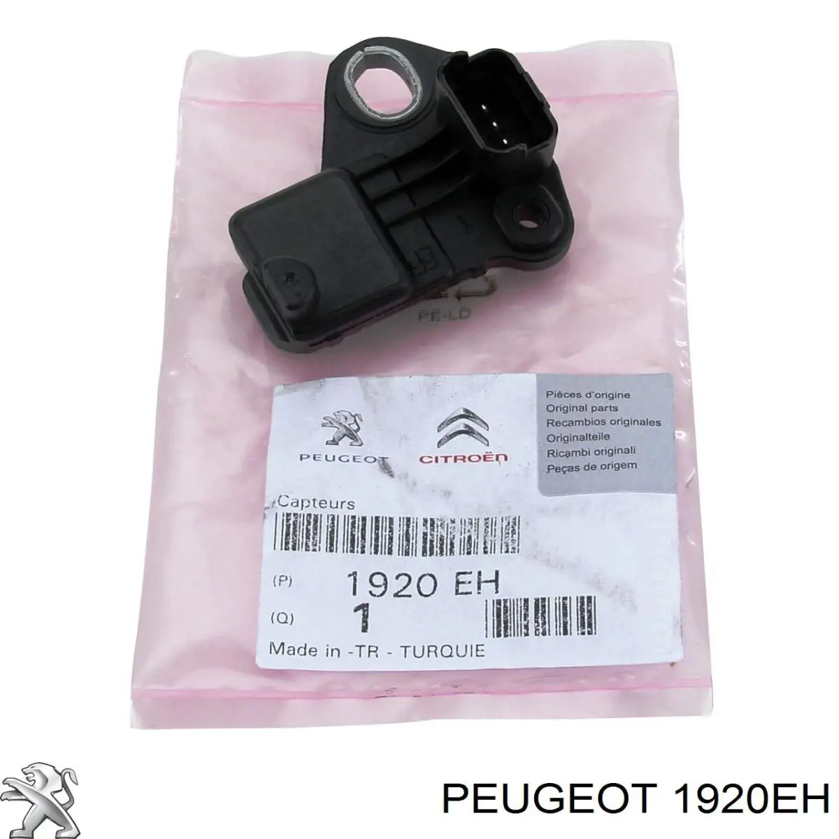 1920EH Peugeot/Citroen Sensor de posição (de revoluções) de cambota