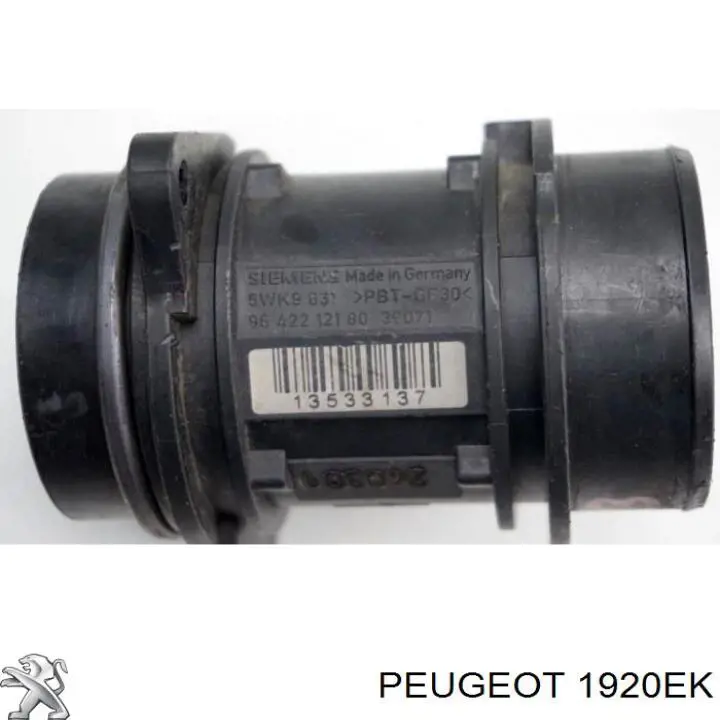 Расходомер воздуха Peugeot/Citroen 1920EK