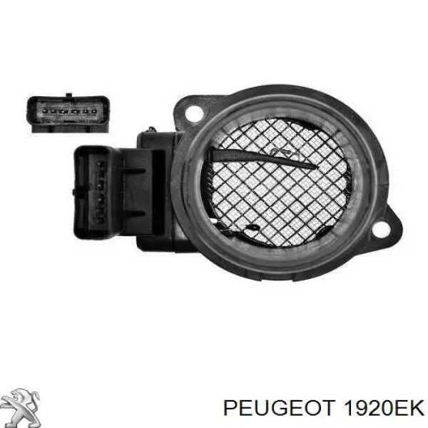 Sensor De Flujo De Aire/Medidor De Flujo (Flujo de Aire Masibo) 1920EK Peugeot/Citroen