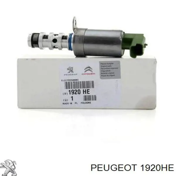 Клапан электромагнитный положения (фаз) распредвала на Peugeot 607 9D, 9U