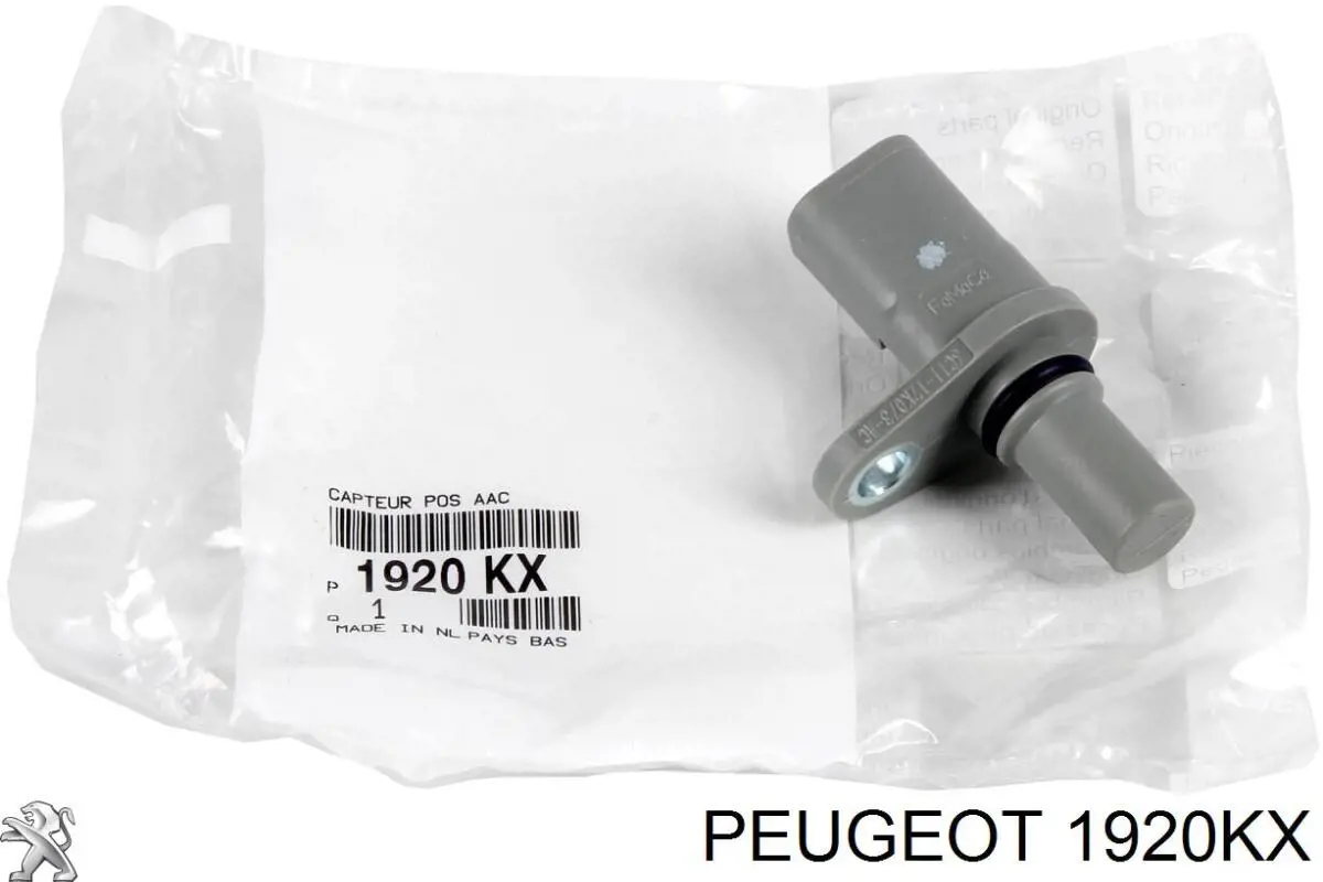 Sensor de posición del árbol de levas 1920KX Peugeot/Citroen