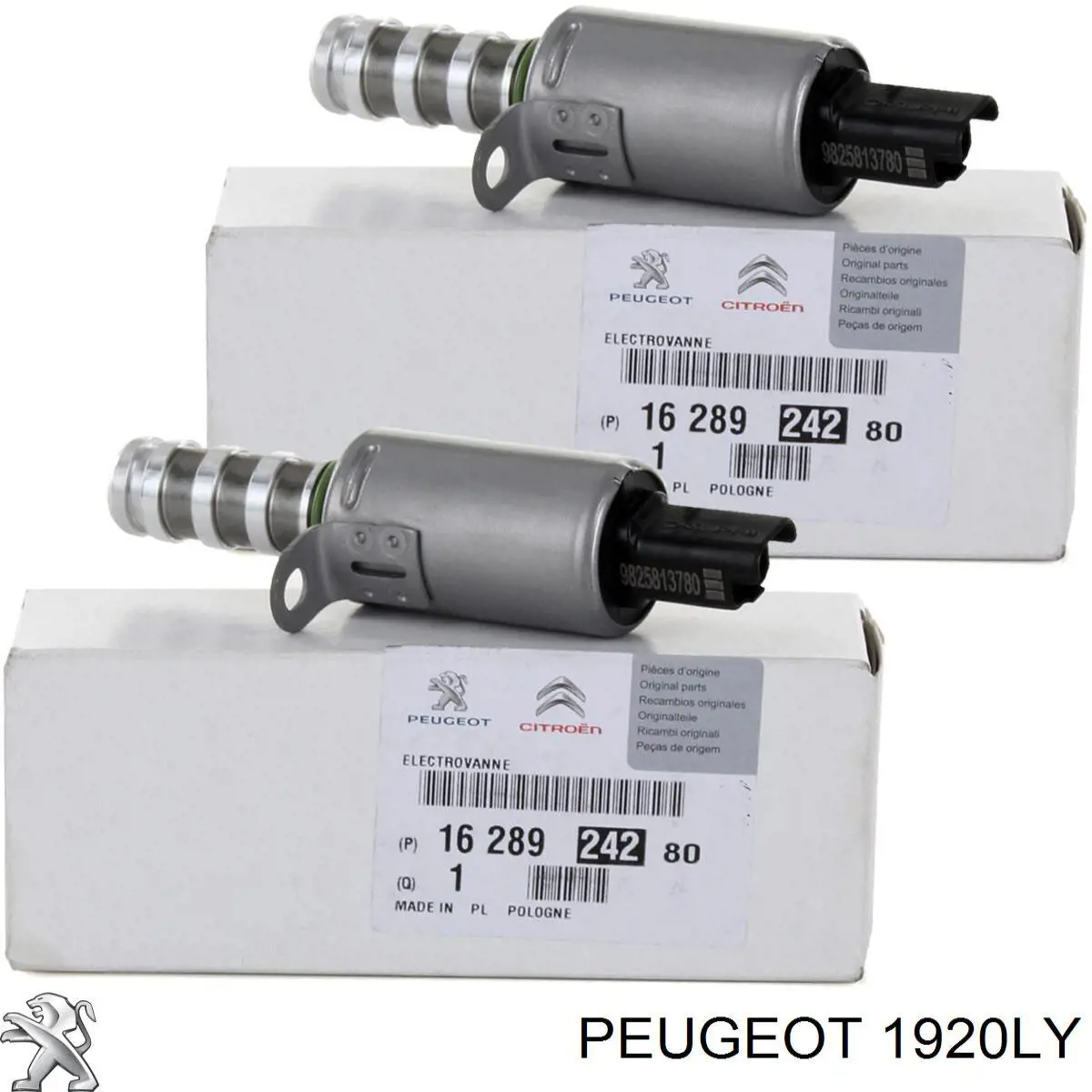 Регулятор фаз газораспределения Peugeot/Citroen 00001920LY цена, от 72.13 USD