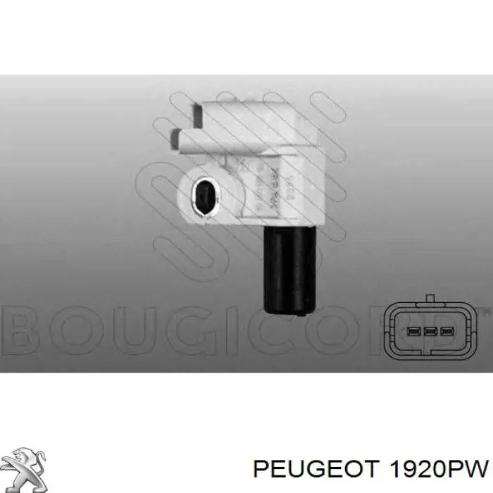 Датчик положения коленвала Peugeot/Citroen 1920PW