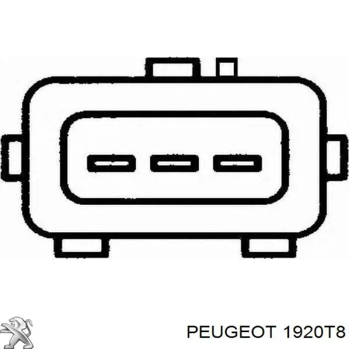 Датчик дроссельной заслонки  Peugeot/Citroen 1920T8 цена, от 182.85 USD