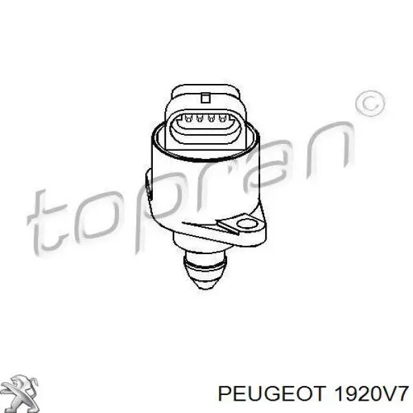 Регулятор холостого хода 1920V7 Peugeot/Citroen