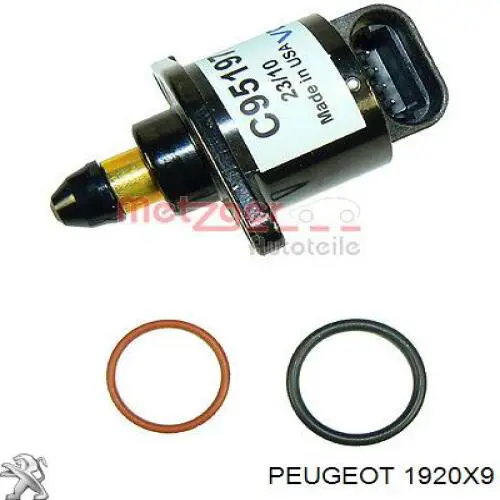 Регулятор холостого хода C95197 Continental/Siemens