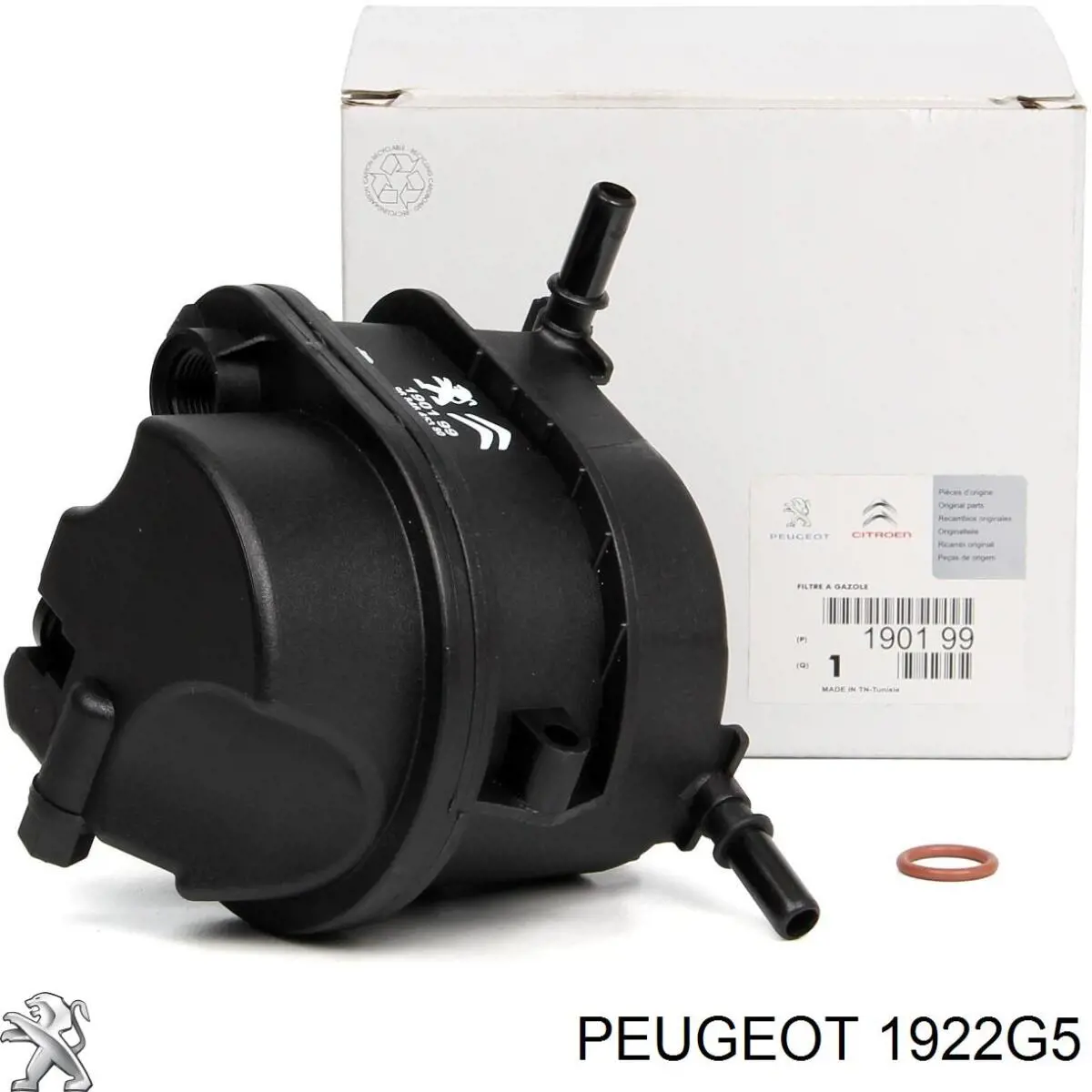 Cable del sensor de presión de combustible del riel 1922G5 Peugeot/Citroen