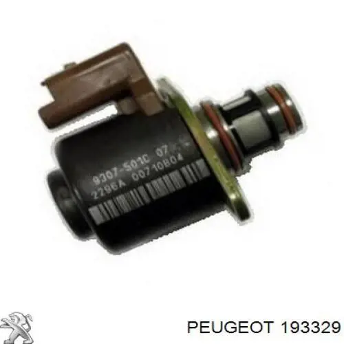 Клапан регулировки давления (редукционный клапан ТНВД) Common-Rail-System Peugeot/Citroen 193329