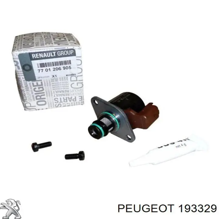 Регулятор давления ТНВД Peugeot/Citroen 193329 цена, от 62.86 USD