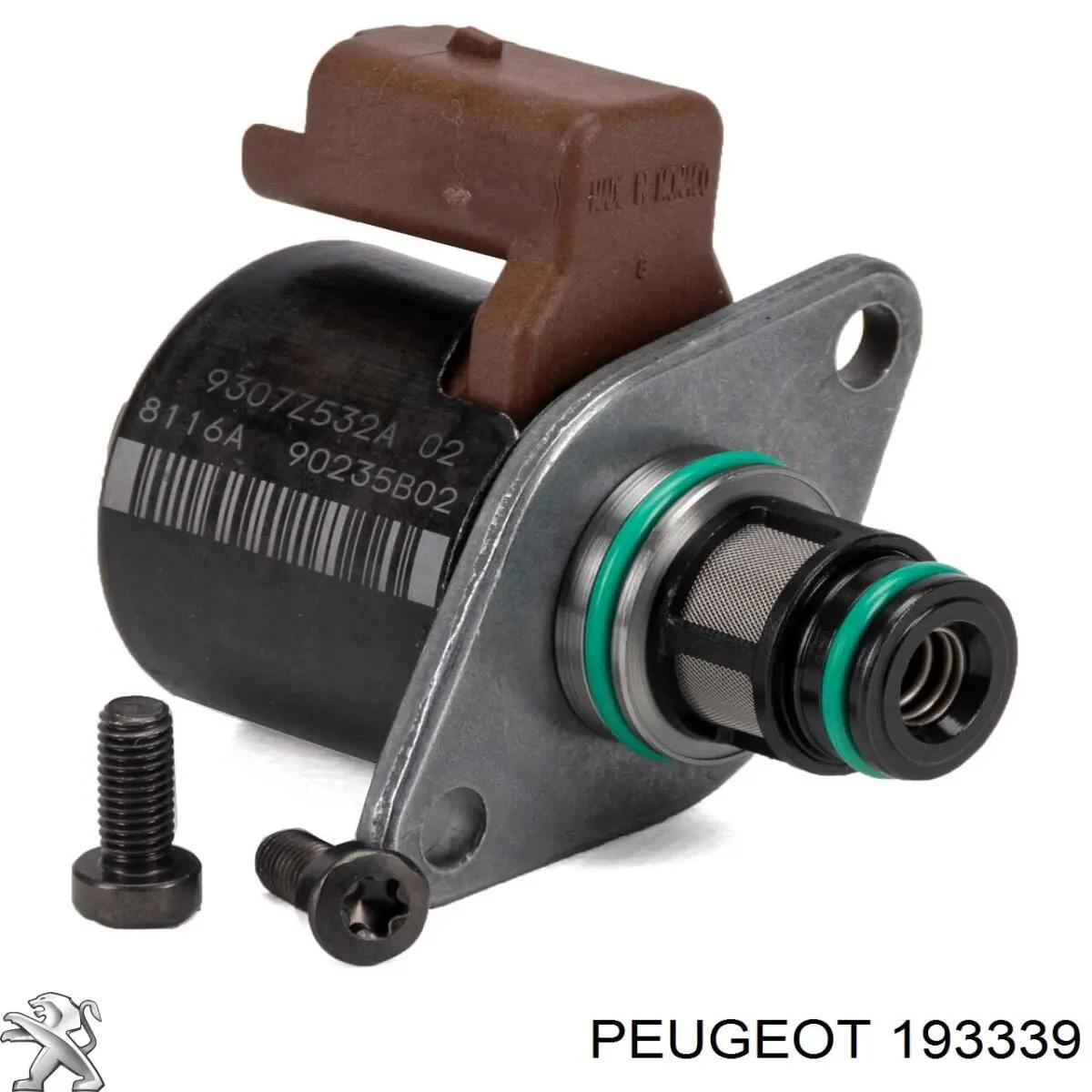 Válvula reguladora de presión Common-Rail-System 193339 Peugeot/Citroen