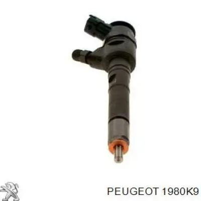 Inyector de combustible 1980K9 Peugeot/Citroen