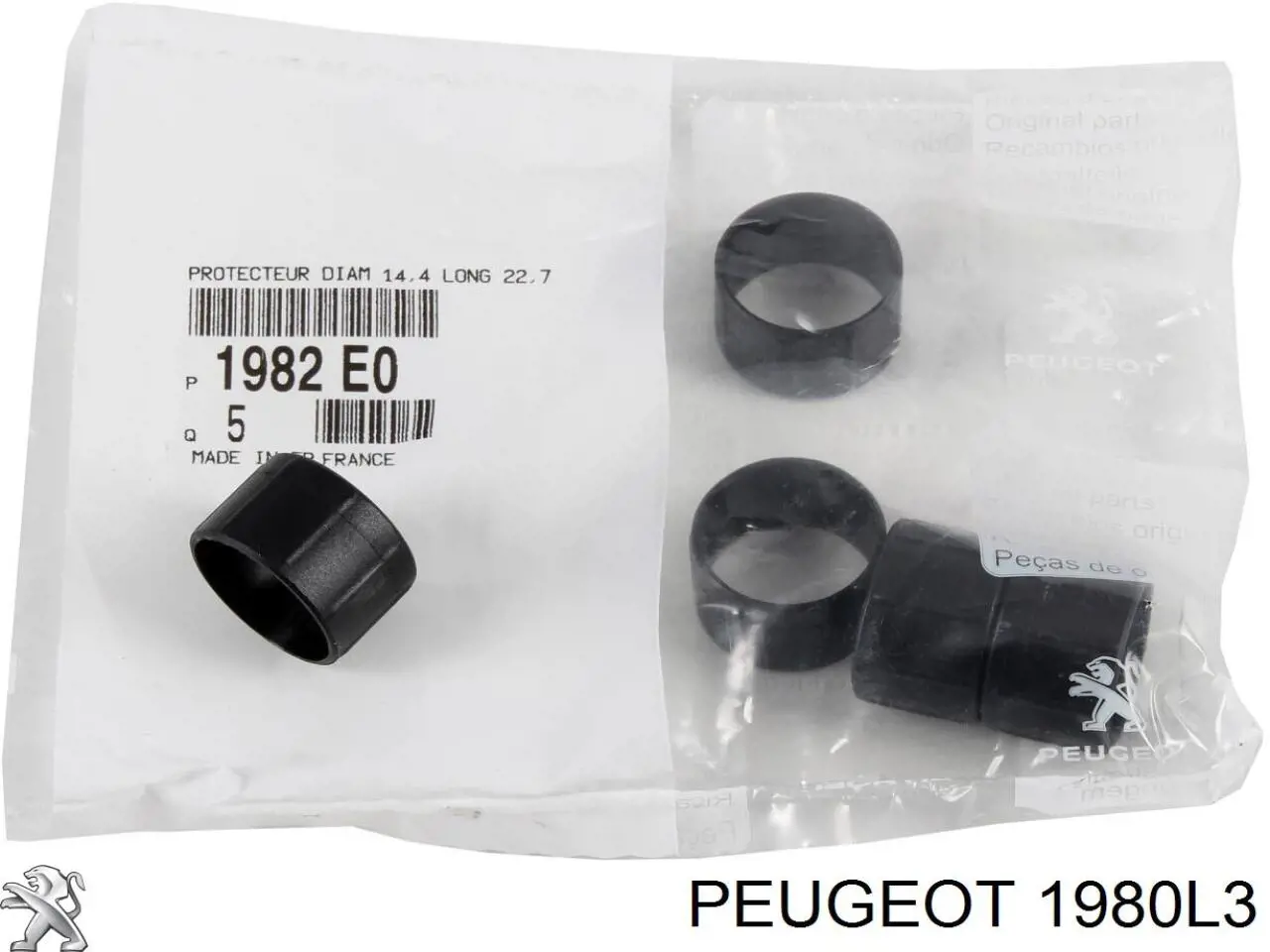Inyector de combustible 1980L3 Peugeot/Citroen