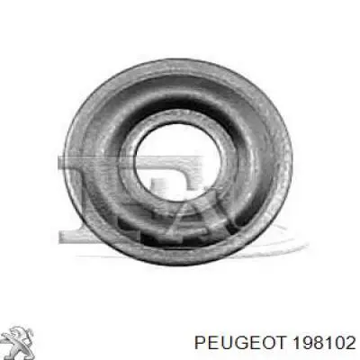 198102 Peugeot/Citroen кольцо (шайба форсунки инжектора посадочное)