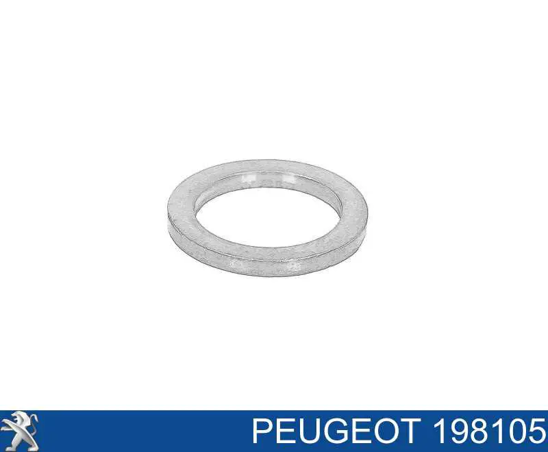 198105 Peugeot/Citroen кольцо (шайба форсунки инжектора посадочное)