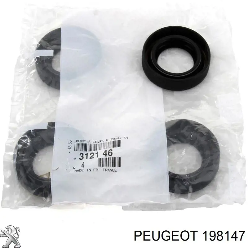 Kit de reparação do injetor Peugeot/Citroen 198147