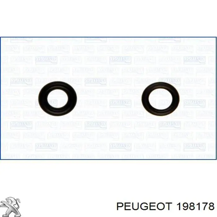 Кольцо (шайба) форсунки инжектора посадочное Peugeot/Citroen 198178