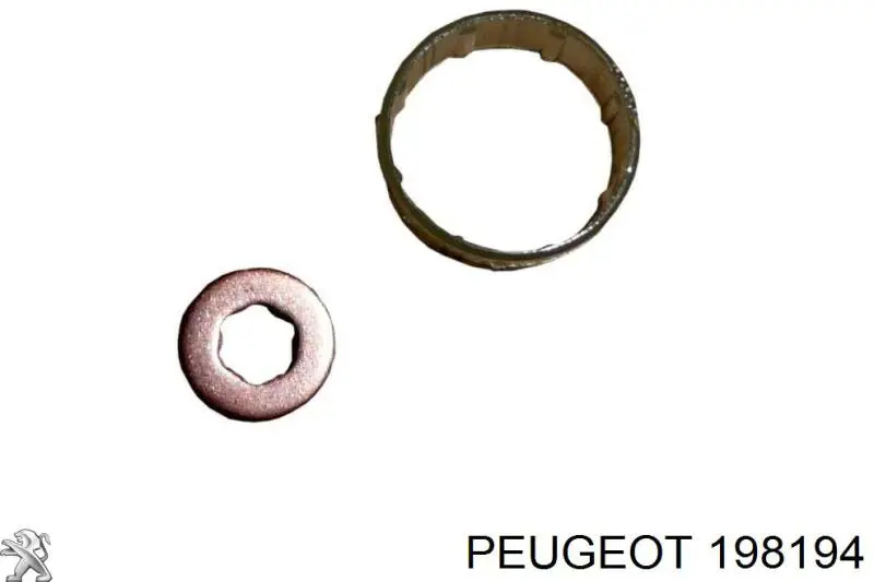 Anel (arruela) do injetor de ajuste Peugeot/Citroen 198194 preço, a partir de 3,83 USD