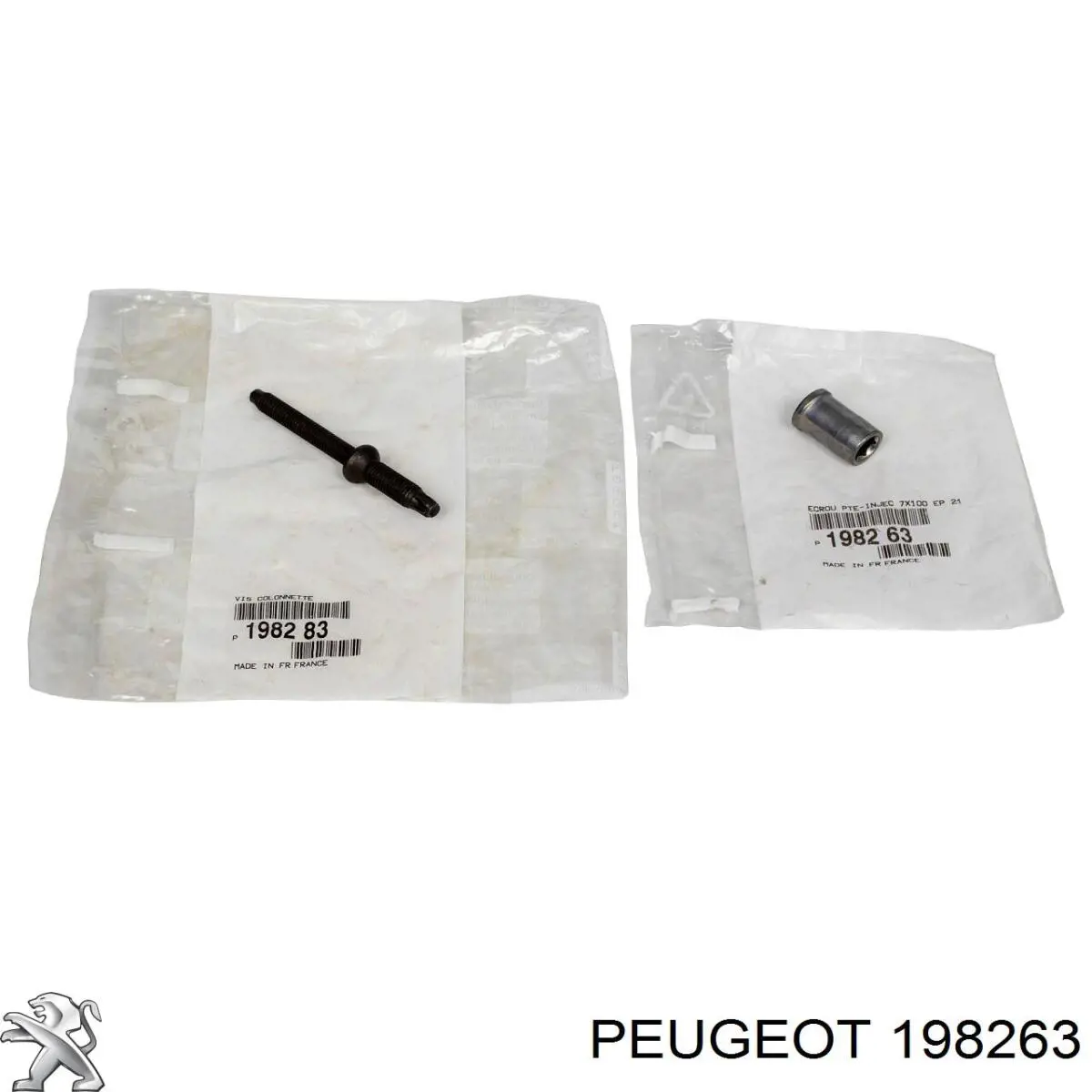 Купить 198263 Peugeot/Citroen Гайка крепления форсунки