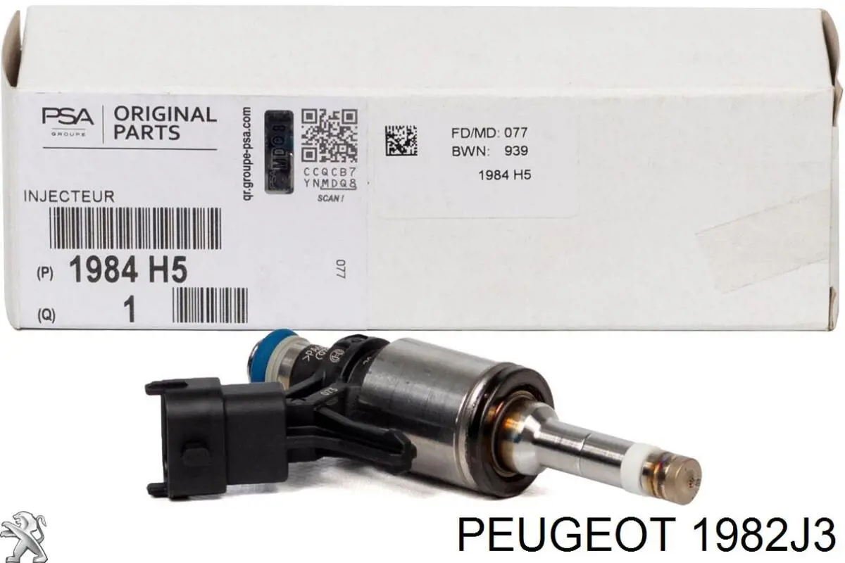 Купить 1982J3 Peugeot/Citroen Гайка крепления форсунки
