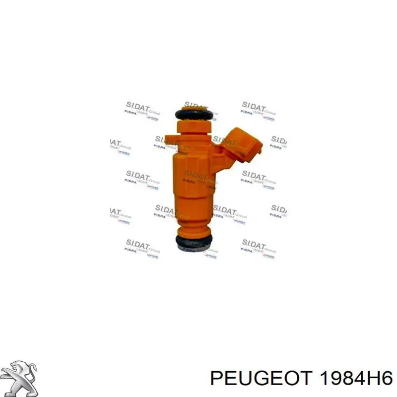 Топливные форсунки 9684827280 Peugeot/Citroen
