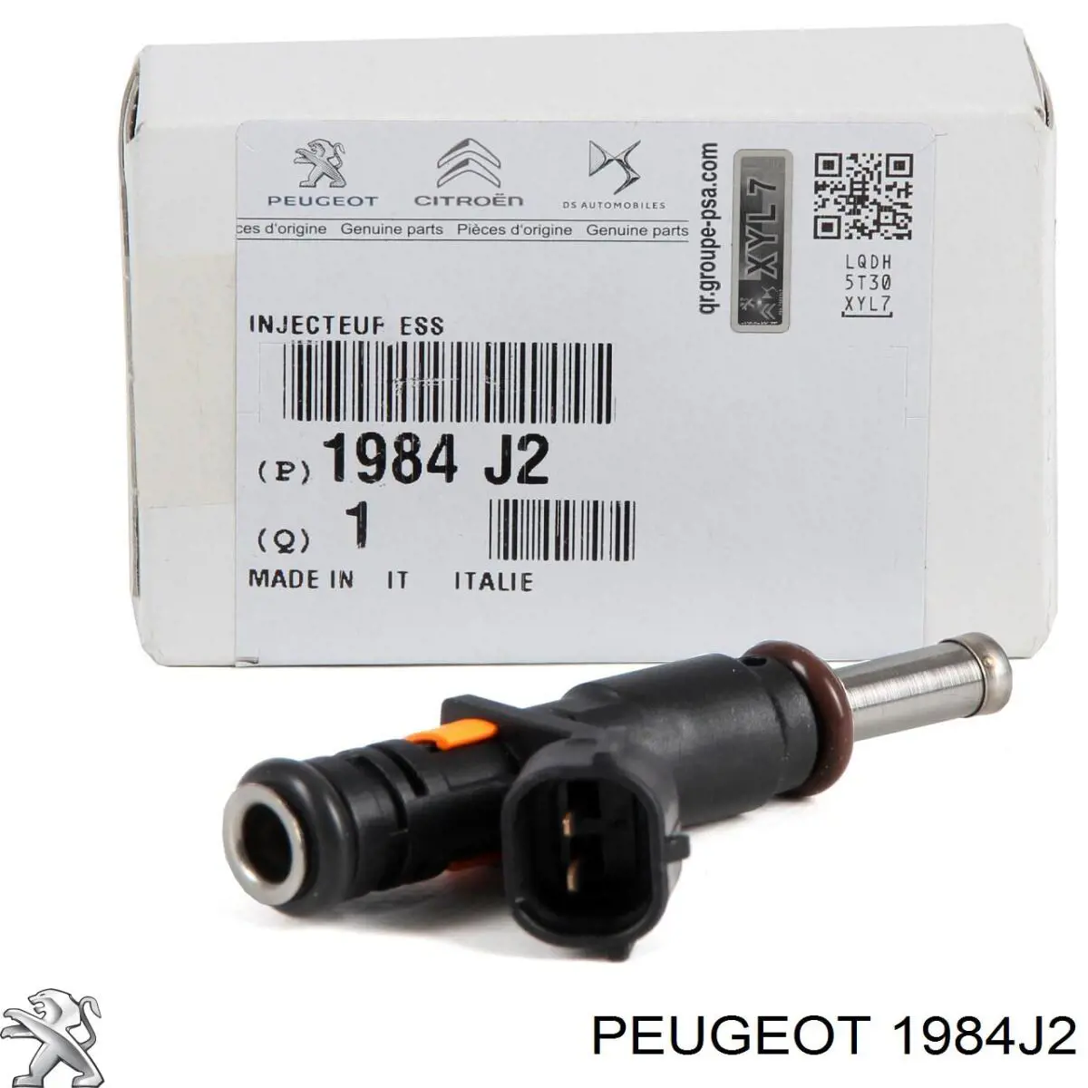 Inyector de combustible 1984J2 Peugeot/Citroen
