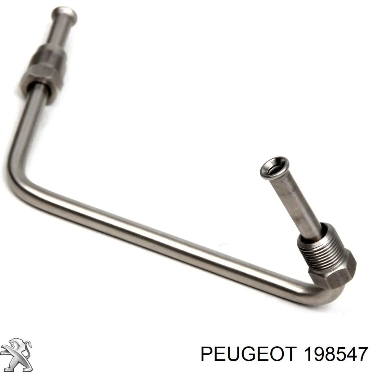 198547 Peugeot/Citroen трубка топливная, от тнвд к топливной рейке