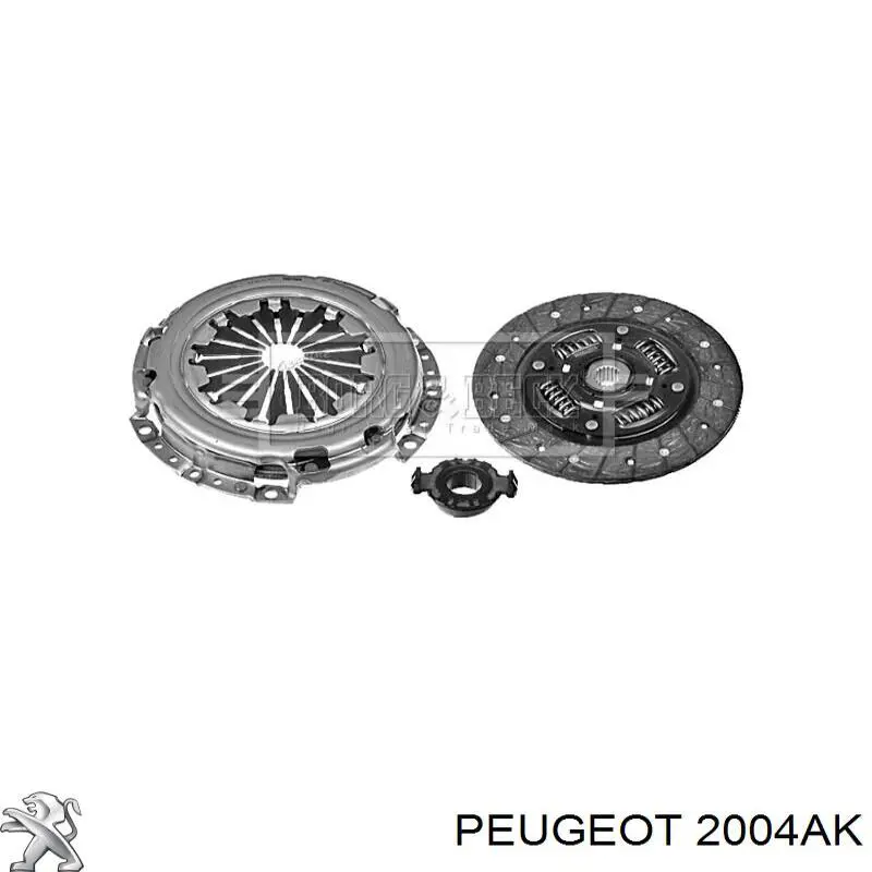 Лепестковая корзина сцепления Peugeot/Citroen 2004AK цена, от 19.65 USD