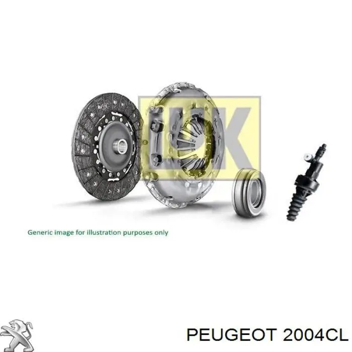 00002004Z0 Peugeot/Citroen cesta de embraiagem