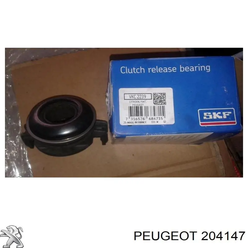 Купить 204147 Peugeot/Citroen Подшипник включения сцепления