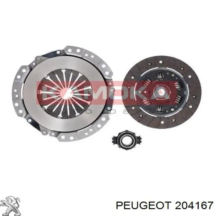 204167 Peugeot/Citroen Подшипник выжимной сцепления
