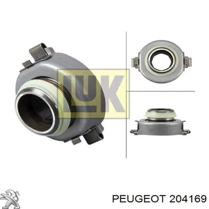 2041.69 Peugeot/Citroen подшипник сцепления выжимной