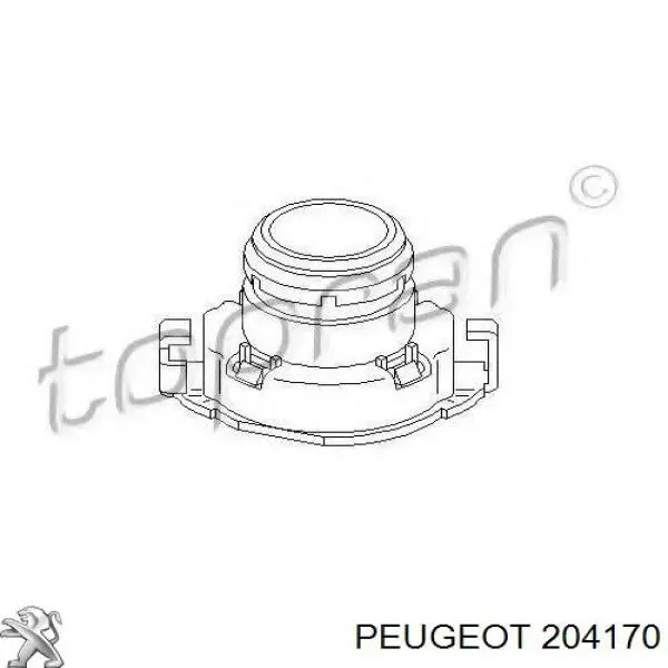 Cojinete de desembrague 204170 Peugeot/Citroen
