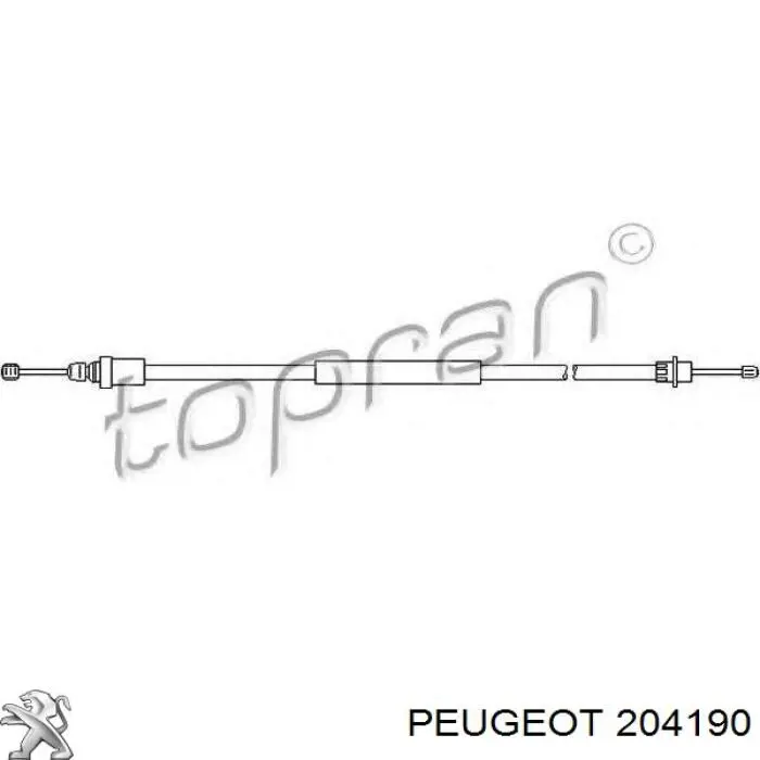 Цилиндр сцепления с выжимным подшипником Peugeot/Citroen 204190