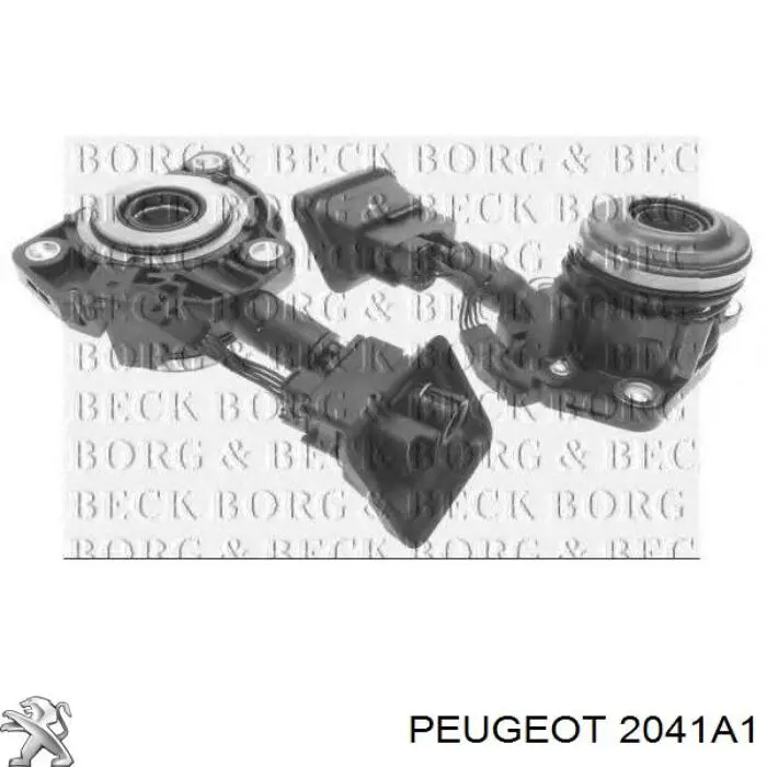 Рабочий цилиндр сцепления в сборе 2041A1 Peugeot/Citroen