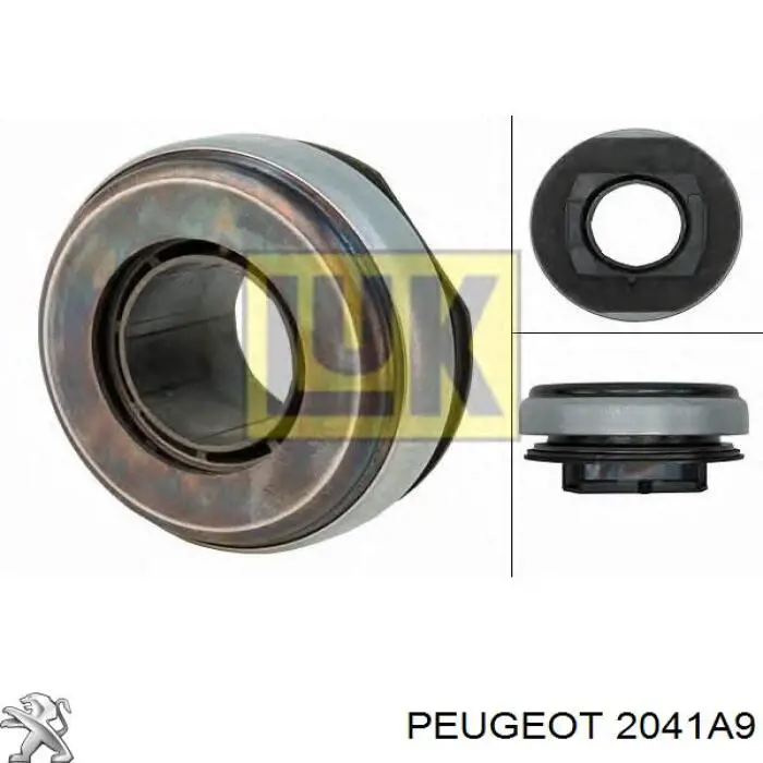 2041A9 Peugeot/Citroen подшипник сцепления выжимной