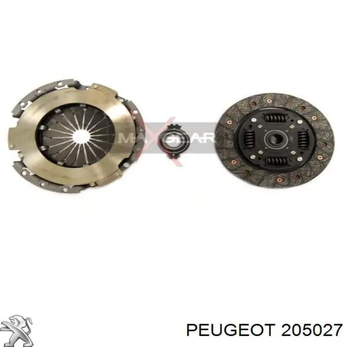 Комплект сцепления (3 части) Peugeot/Citroen 205027 цена, от 78.07 USD