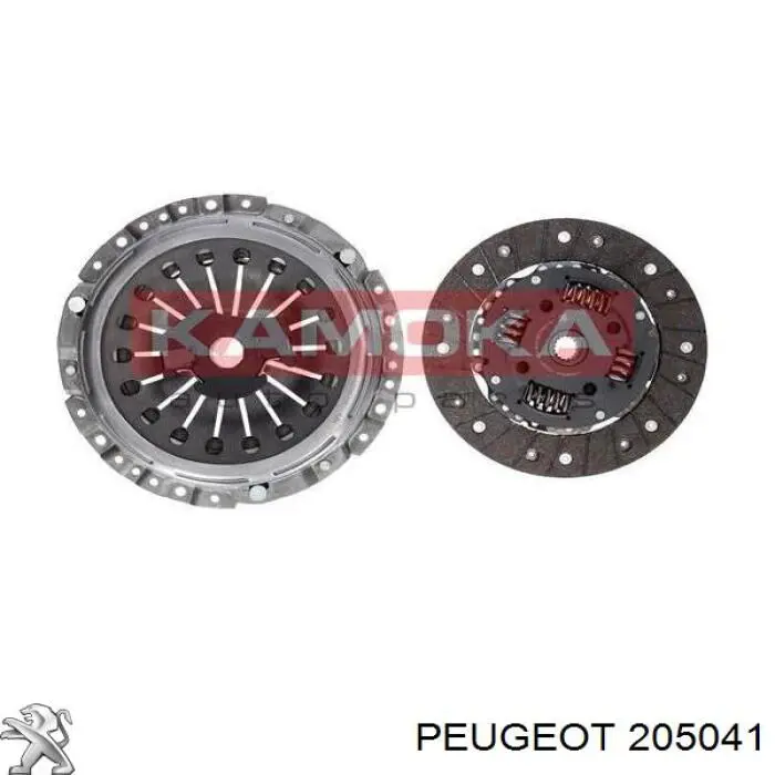 Kit de embrague (3 partes) 205041 Peugeot/Citroen