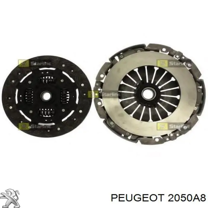 Комплект сцепления (3 части) Peugeot/Citroen 2050A8 цена, от 147.32 USD