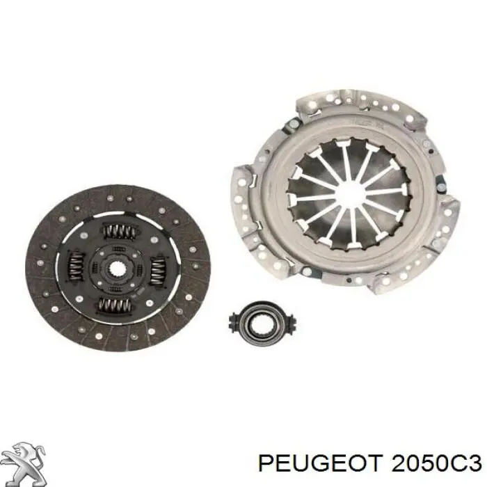 Комплект сцепления (3 части) Peugeot/Citroen 2050C3 цена, от 84.06 USD