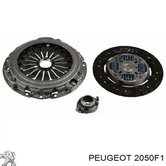 Купить 2051C7 Peugeot/Citroen Комплект сцепления (диск, корзина, подшипник)