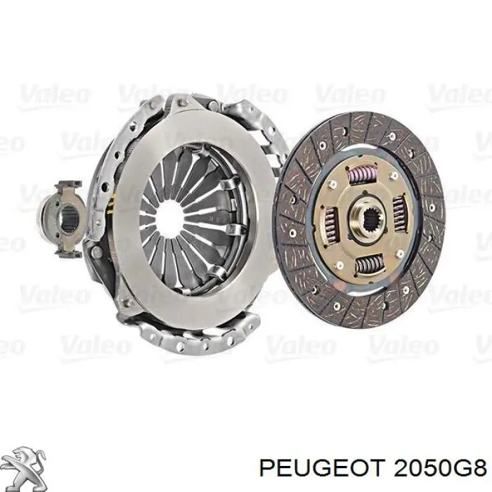 Комплект сцепления (3 части) Peugeot/Citroen 2050G8 цена, от 90.78 USD