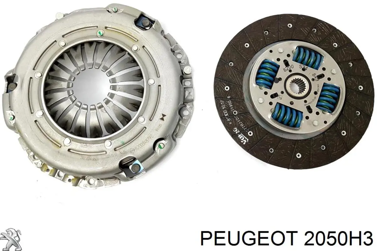 Kit de embrague (3 partes) 2050H3 Peugeot/Citroen