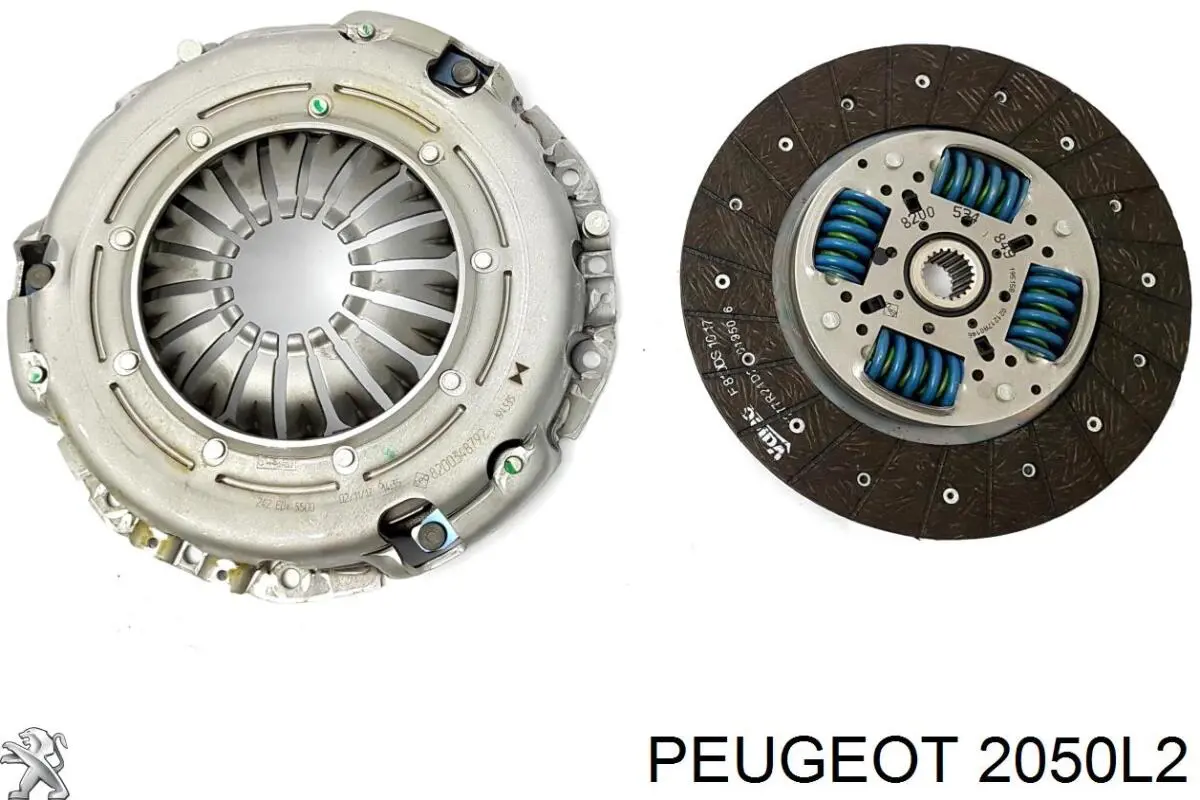 Купить 2050L2 Peugeot/Citroen Комплект сцепления (диск, корзина, подшипник)