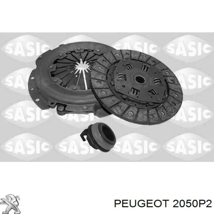 Купить 2050P2 Peugeot/Citroen Комплект сцепления (диск, корзина, подшипник)