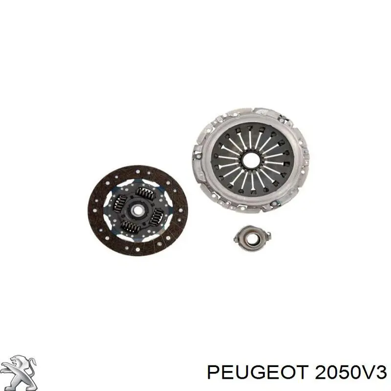 Купить 2050V3 Peugeot/Citroen Комплект сцепления (диск, корзина, подшипник)