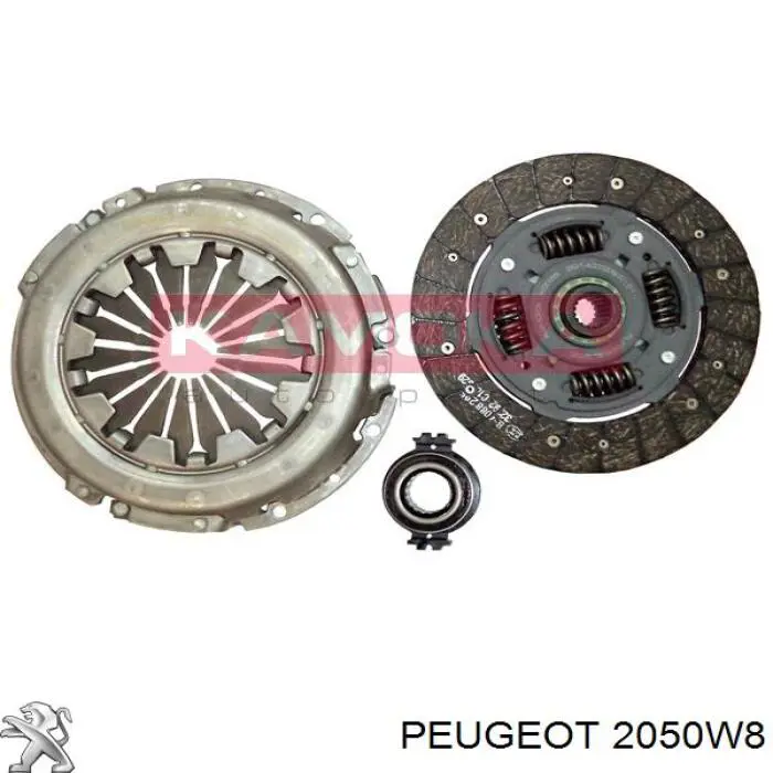 Купить 2050W8 Peugeot/Citroen Комплект сцепления (диск, корзина, подшипник)