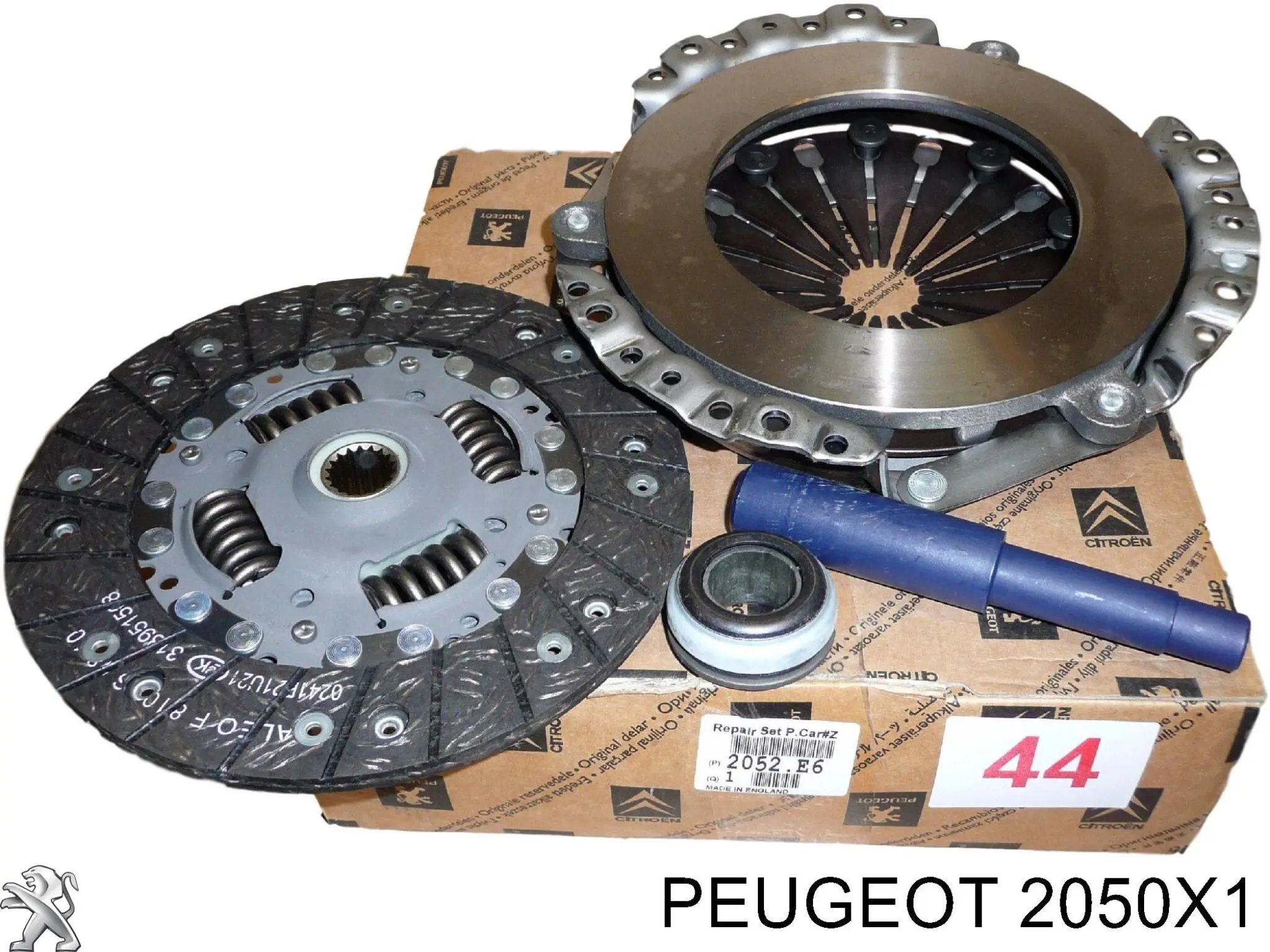 Kit de embrague (3 partes) 2050X1 Peugeot/Citroen