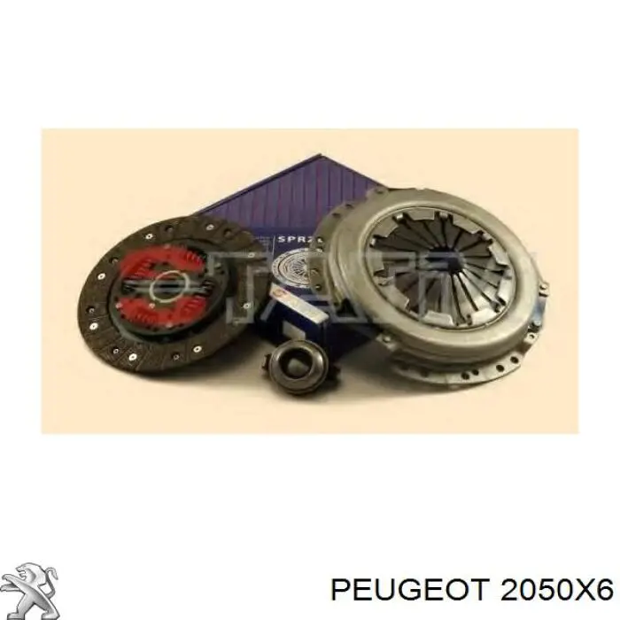 2050X6 Peugeot/Citroen Сцепление в сборе