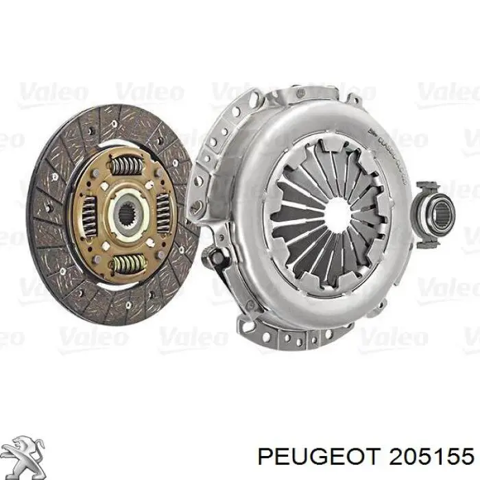 205155 Peugeot/Citroen сцепление