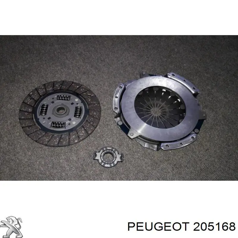 Купить 205168 Peugeot/Citroen Комплект сцепления (диск, корзина, подшипник)